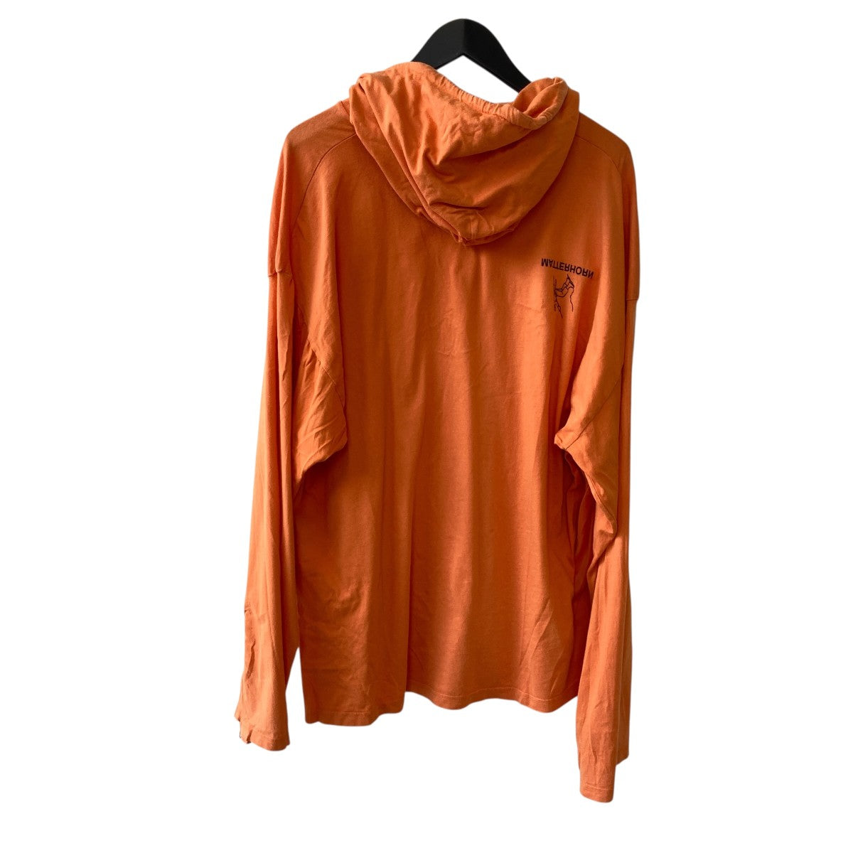18SSLight Ruffle HoodieロゴフーデットカットソーWSS18TR11
