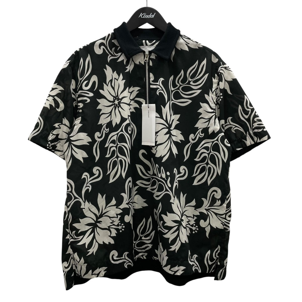 sacai ハーフジップシャツ2403292M