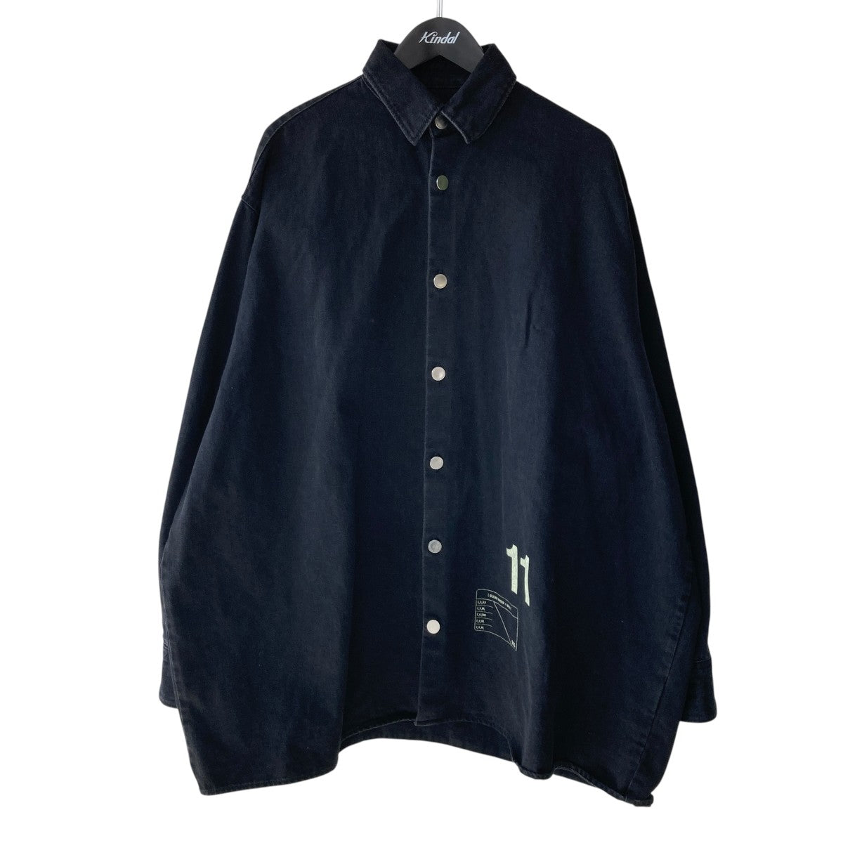 18AWDENIM EASY FIT SHIRTシャツジャケット182-248