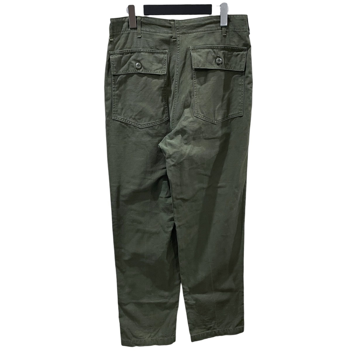 76年製 ベイカーパンツ Trousers， Utility， Cotton Sateen， OG-107 8405-00-082-6614