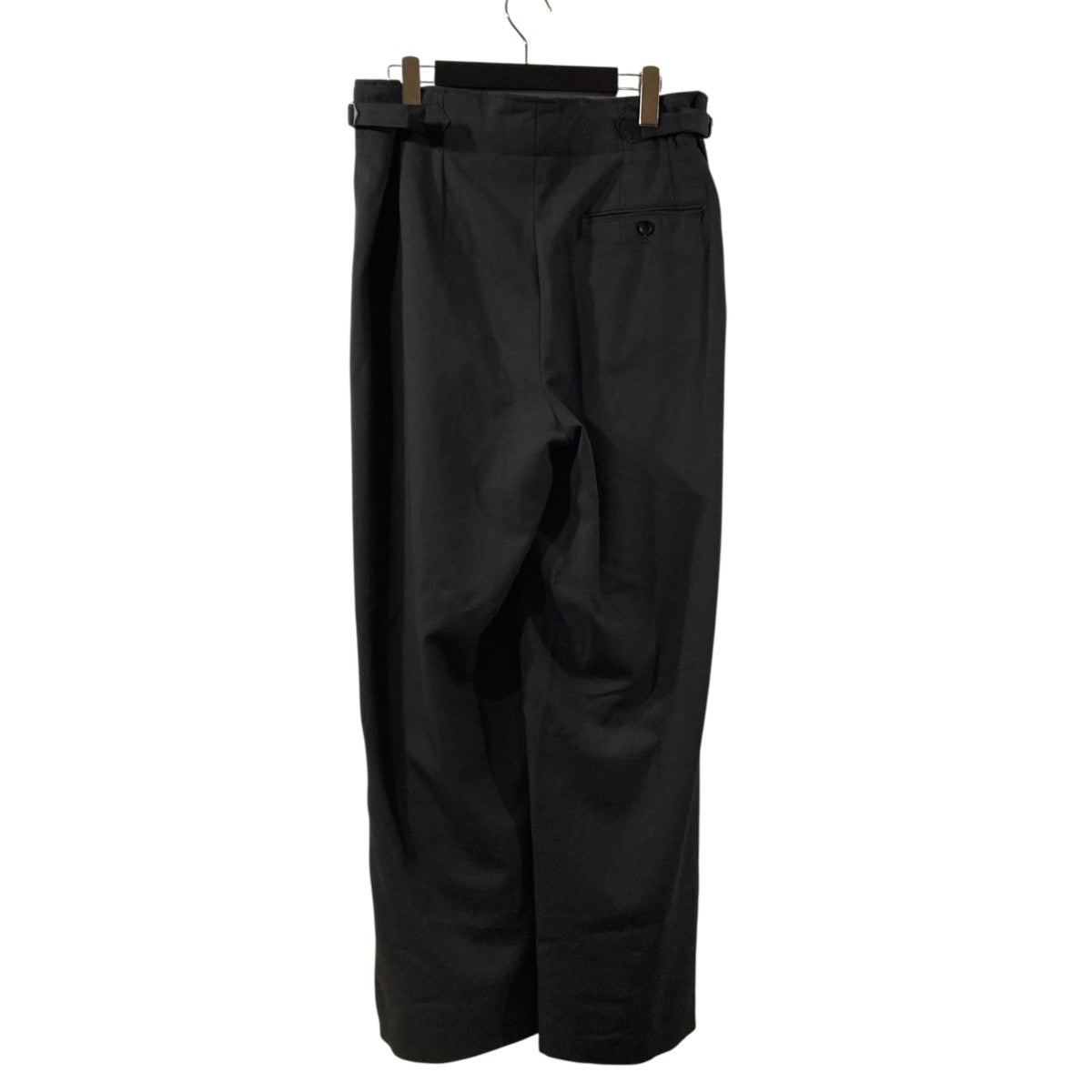 MARKA 26SSTWO TUCK MILITARY TROUSERSスラックスM26A06PT01C 古着・中古-2枚目のアイテム画像