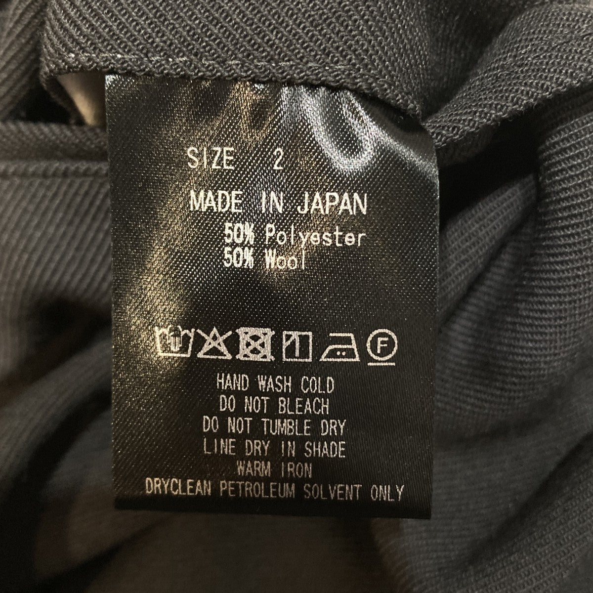 MARKA 26SSTWO TUCK MILITARY TROUSERSスラックスM26A06PT01C 古着・中古-6枚目のアイテム画像