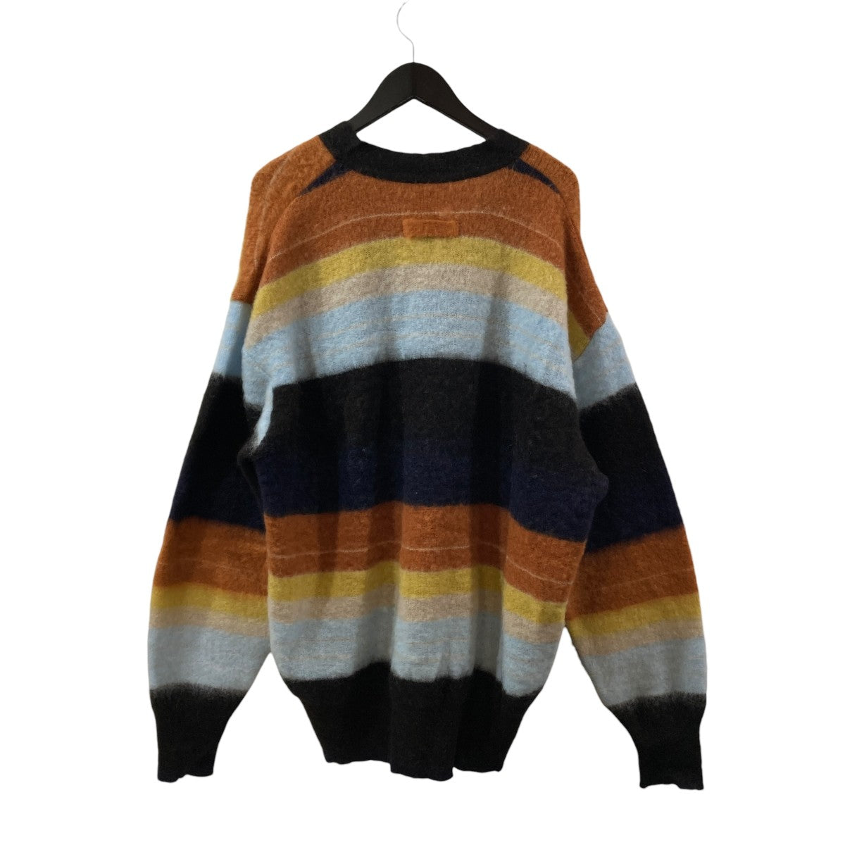 COLOR COMBINATION MOHAIR CARDIGAN薄手カーディガンST.534-2