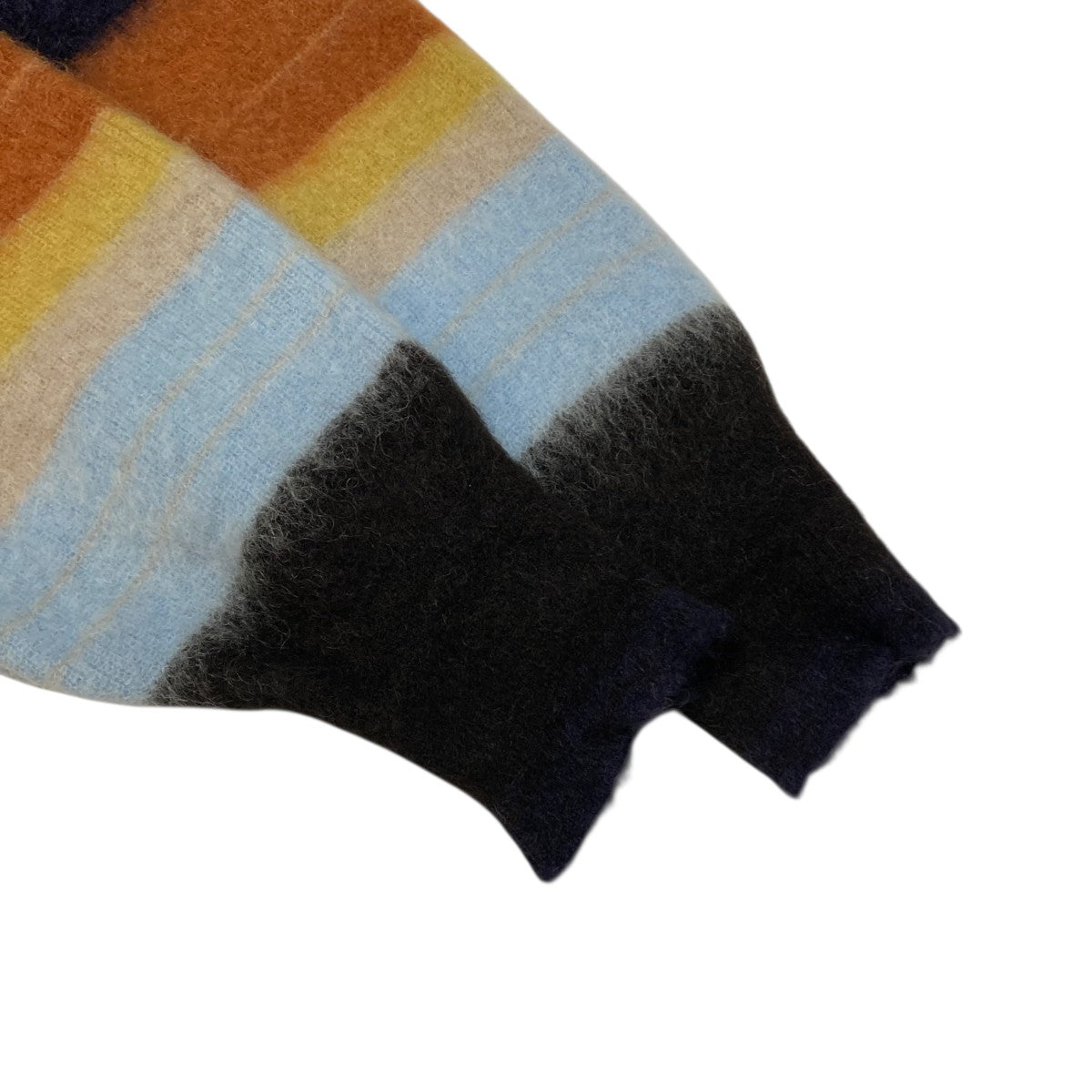 stein COLOR COMBINATION MOHAIR CARDIGAN薄手カーディガンST.534-2 古着・中古-4枚目のアイテム画像