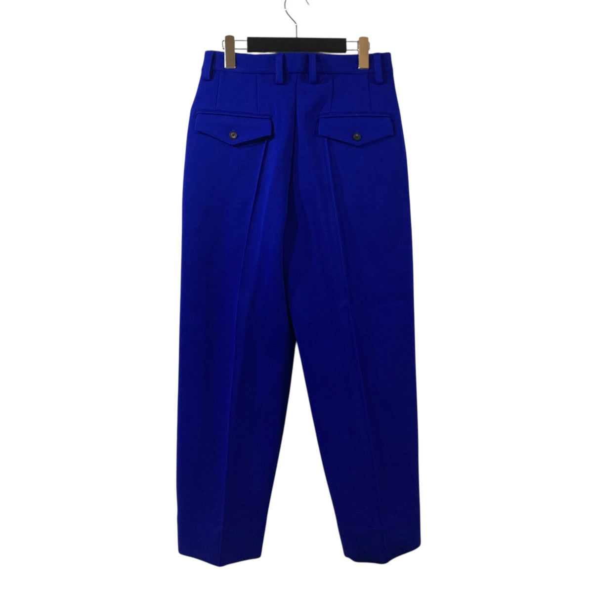 HIGH COUNT KNIT PIN TUCK WIDE TROUSERSパンツST.541