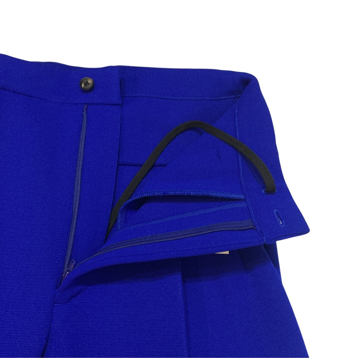 HIGH COUNT KNIT PIN TUCK WIDE TROUSERSパンツST.541
