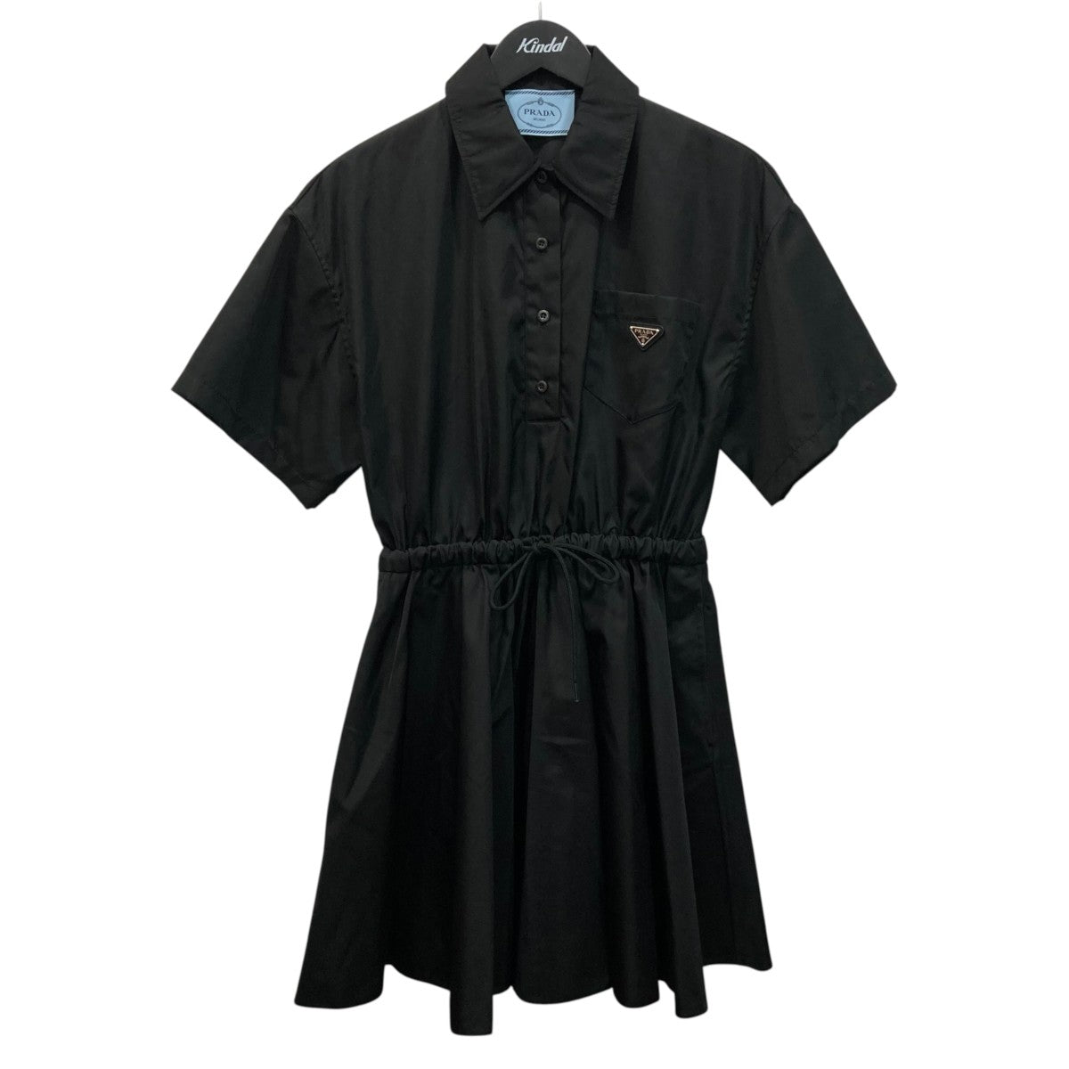 Re-Nylon 半袖ドレス半袖ワンピース23X731