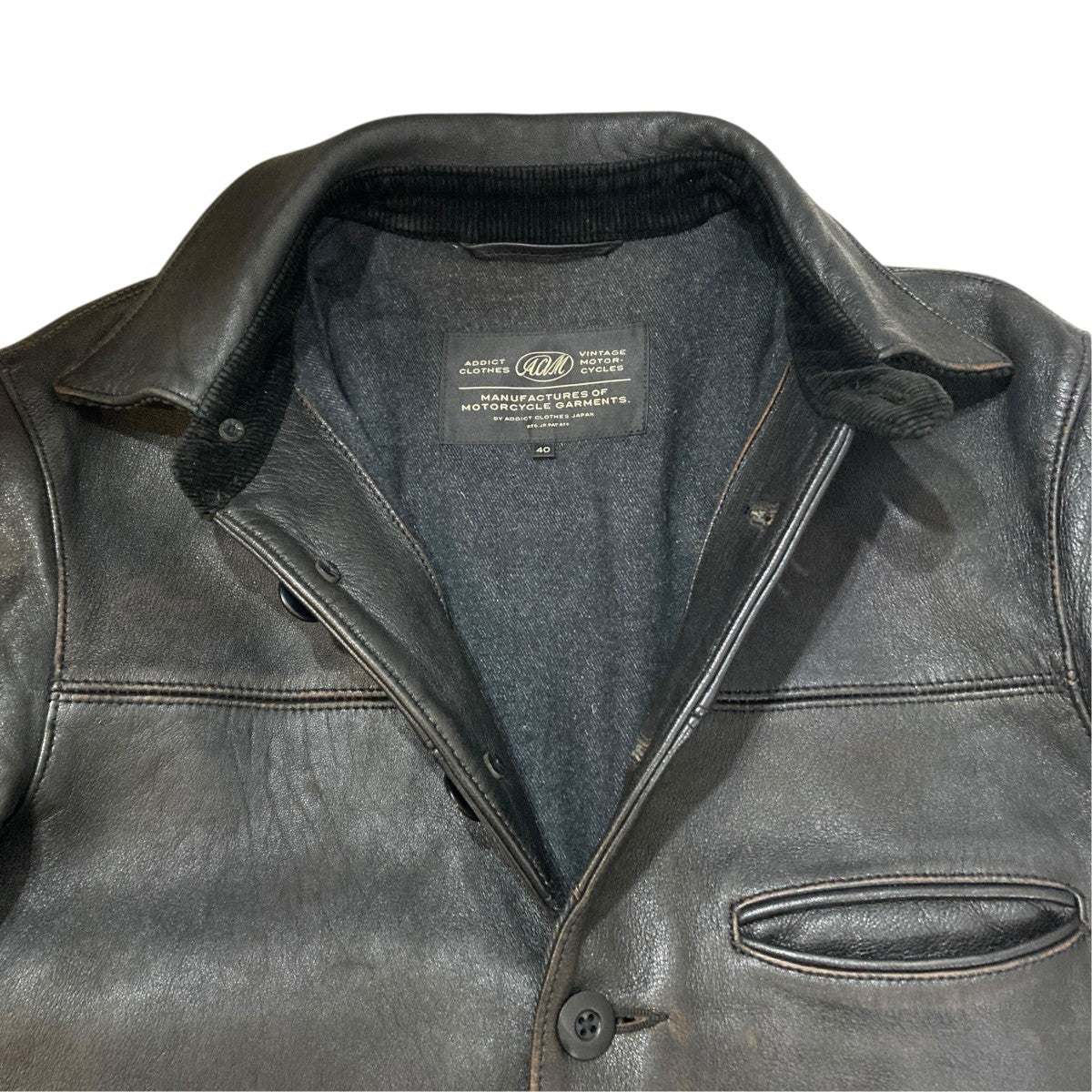 SHEEPSKIN CAR COATレザージャケットACV-LJK02S