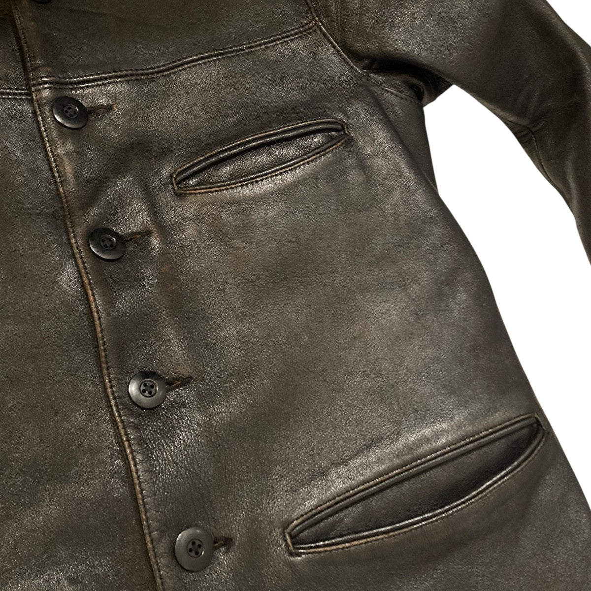 SHEEPSKIN CAR COATレザージャケットACV-LJK02S