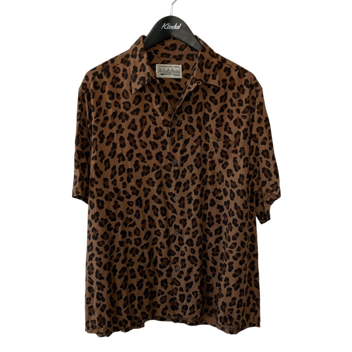 レオパード半袖シャツ