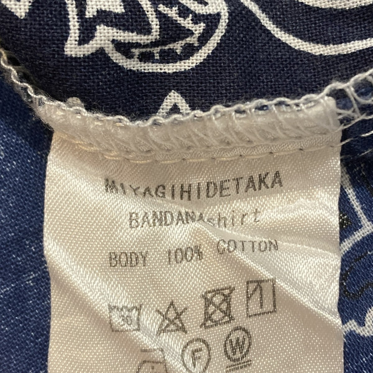BANDANA SHIRT半袖シャツ