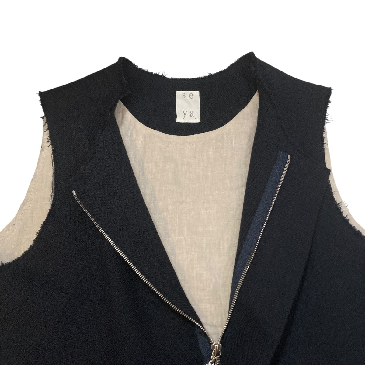 RAYMOND HERRINGBONE VESTヘリンボーンベストLZ02289S18