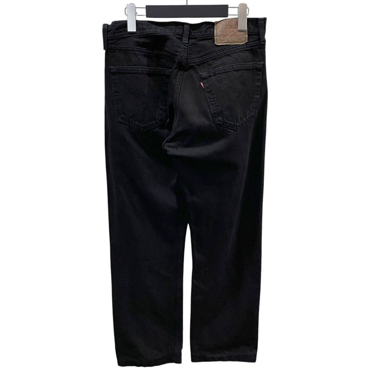 90s 後染めブラックデニムパンツ 501 MADE IN USA ボタン裏653 501-0660