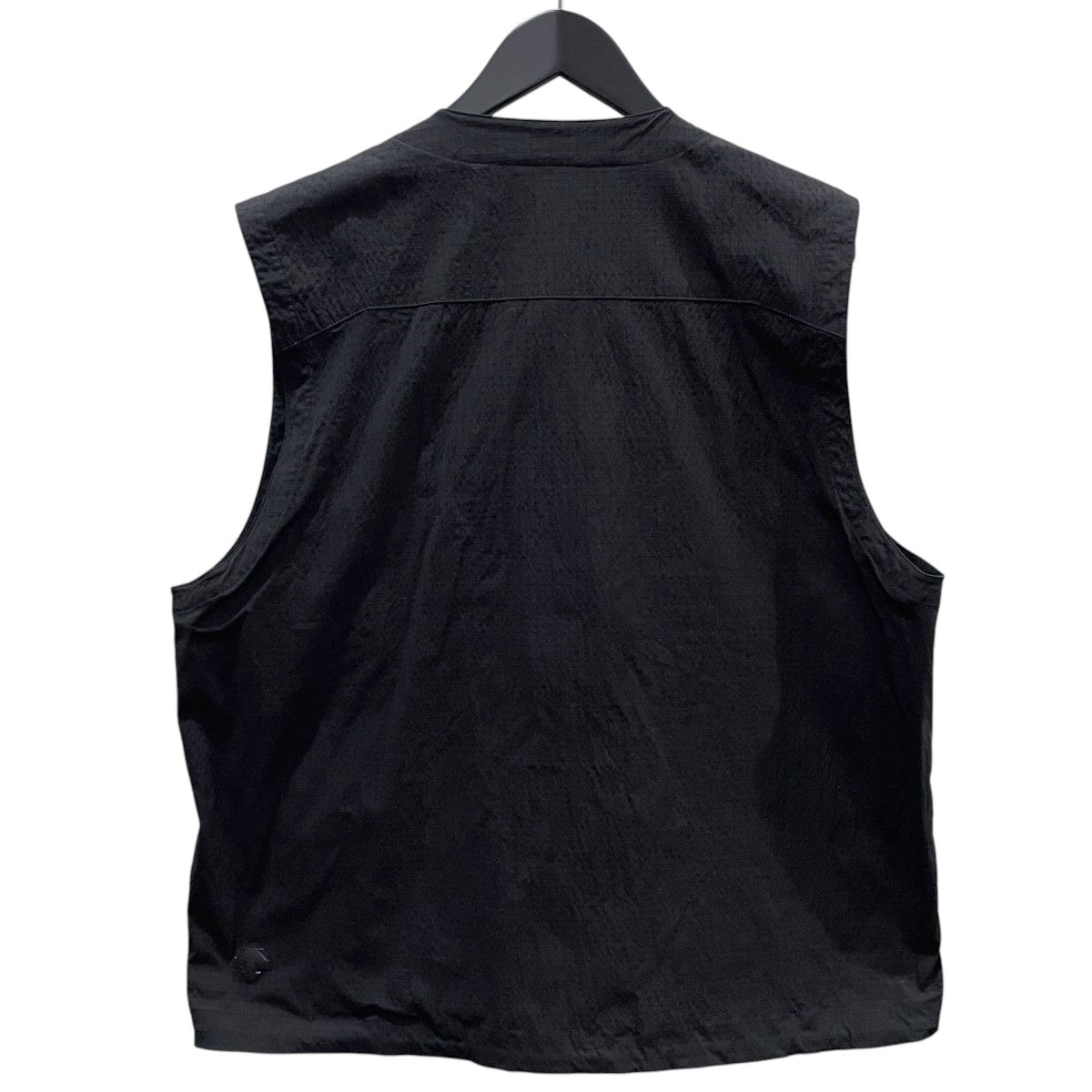 23SS ジップアップベスト POCKET VEST WASHABLE ポケットベスト ウォッシャブル DX-T2433