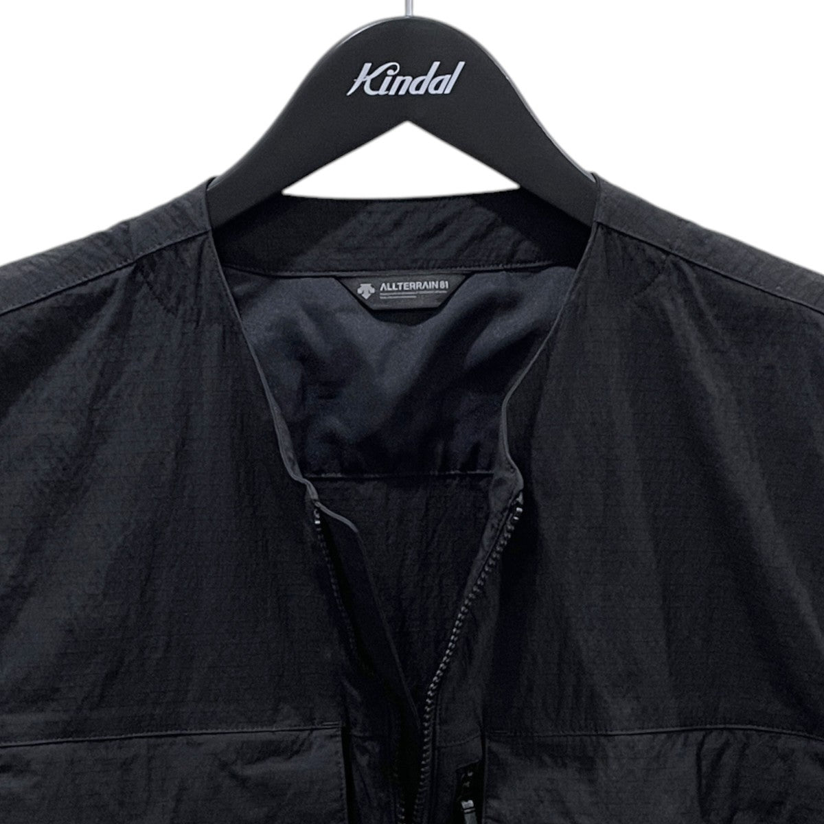 23SS ジップアップベスト POCKET VEST WASHABLE ポケットベスト ウォッシャブル DX-T2433