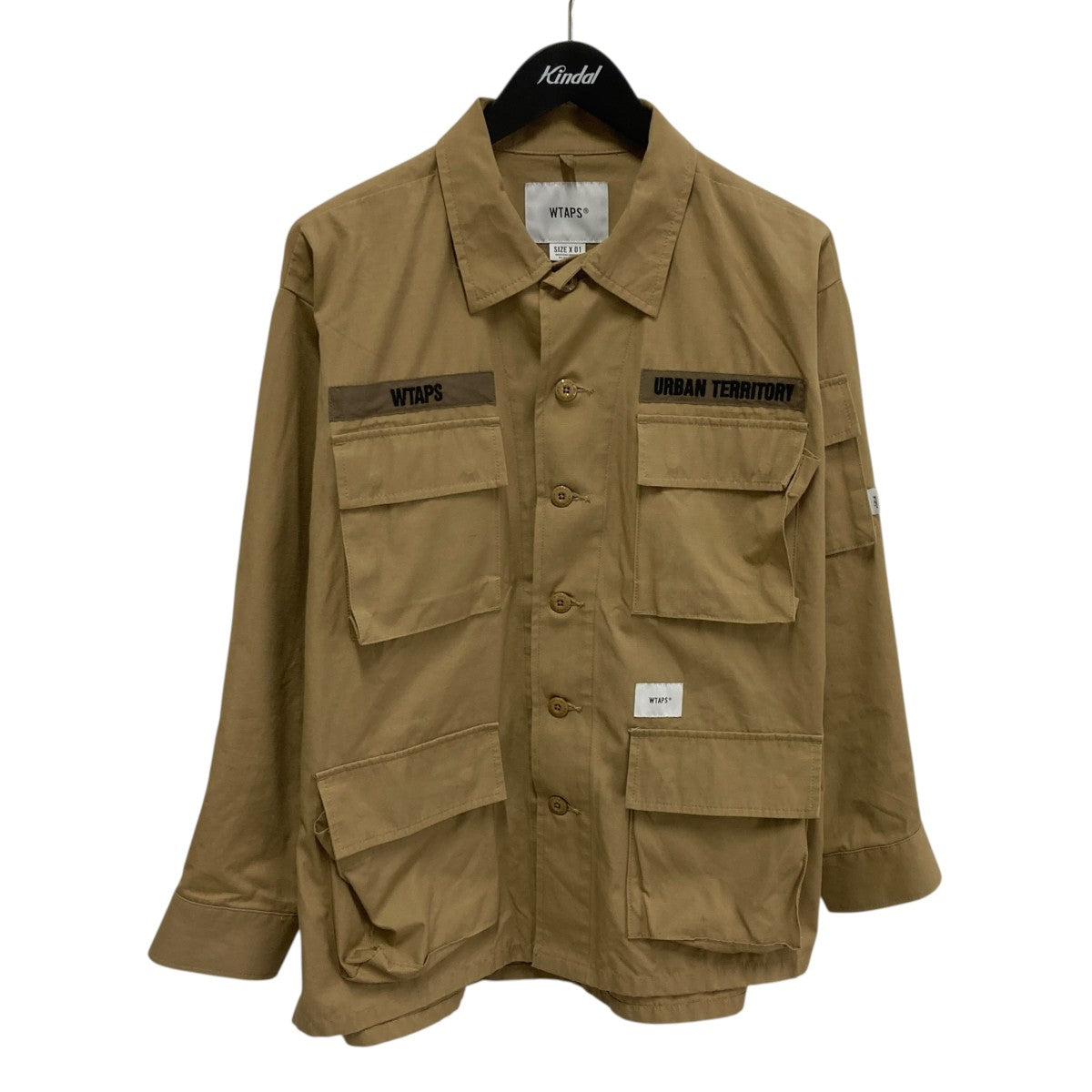 JUNGLE 02 ／ LS ／ COTTON． RIPSTOP長袖シャツ211WVDT-SHM03