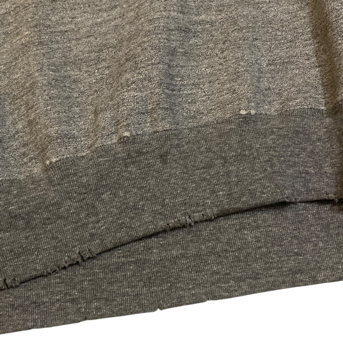 Damaged crewneck sweatshirtスウェットUS2268