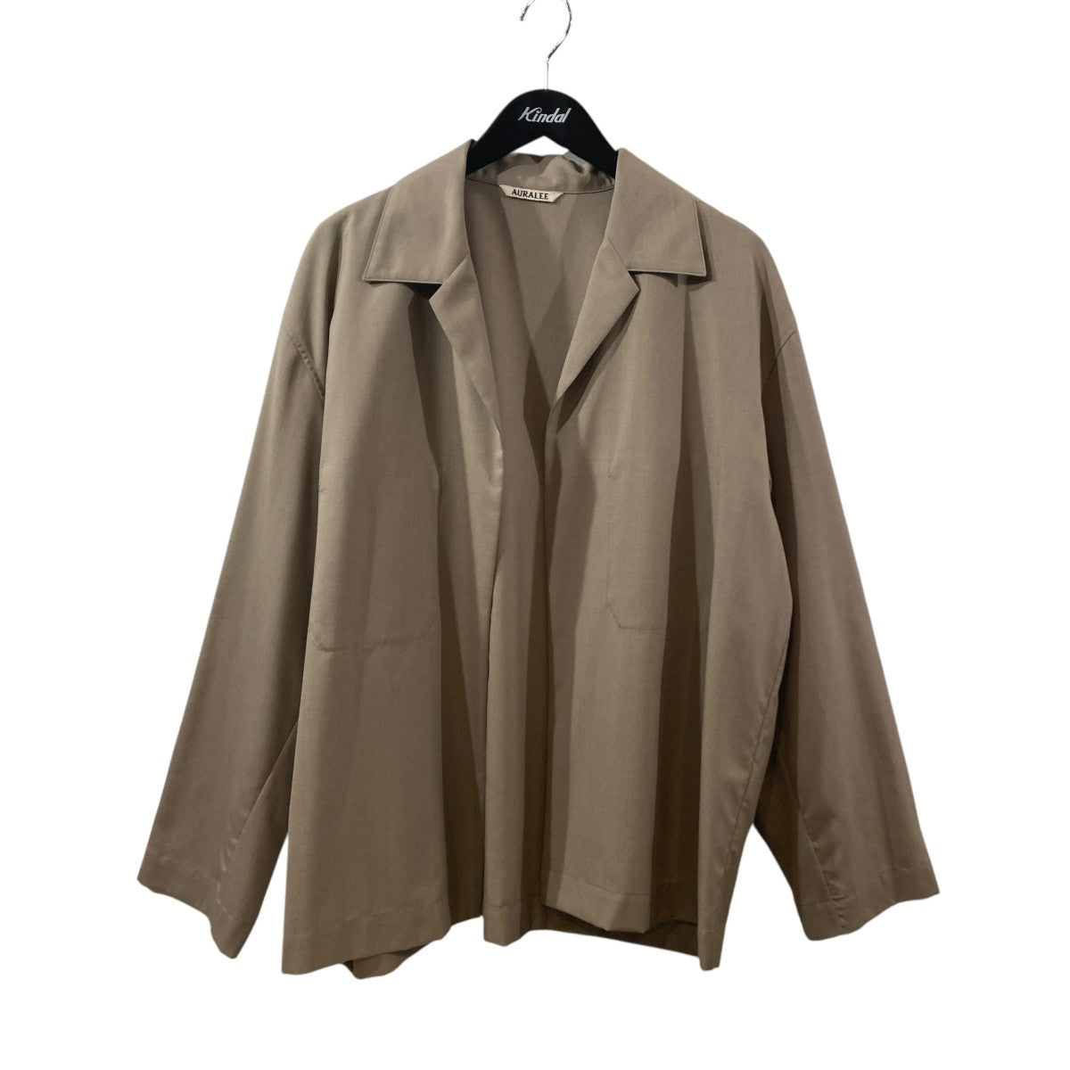 WOOL SILK TROPICAL SHIRTS JACKETシャツジャケットA20SB01WT
