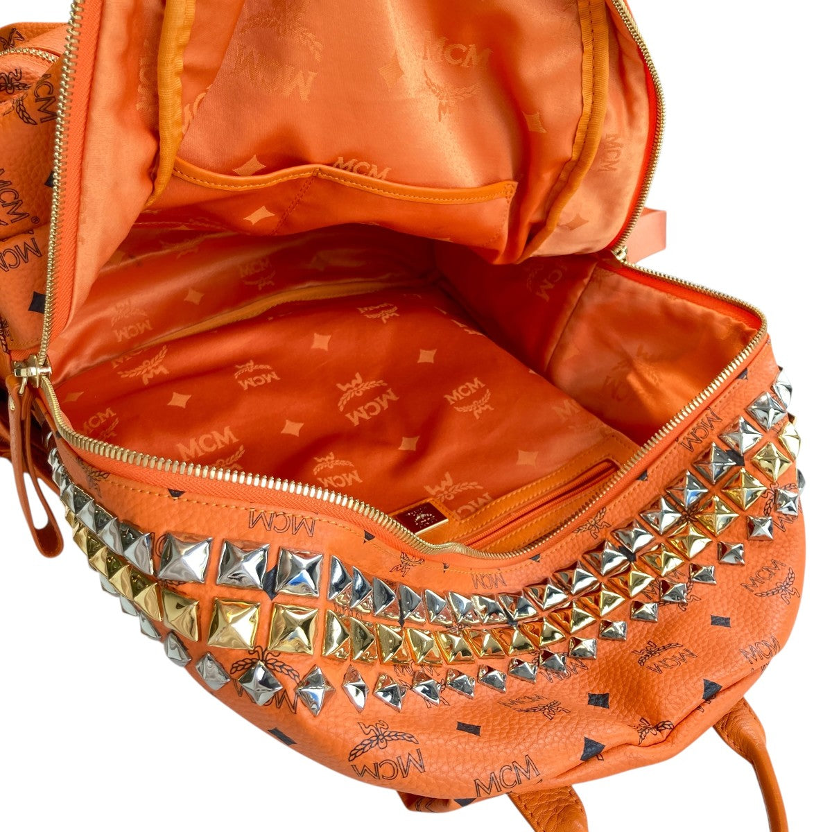 STARK VISETOS SIDE STUDS BACKPACKピラミッドスタッズ バックパック17197