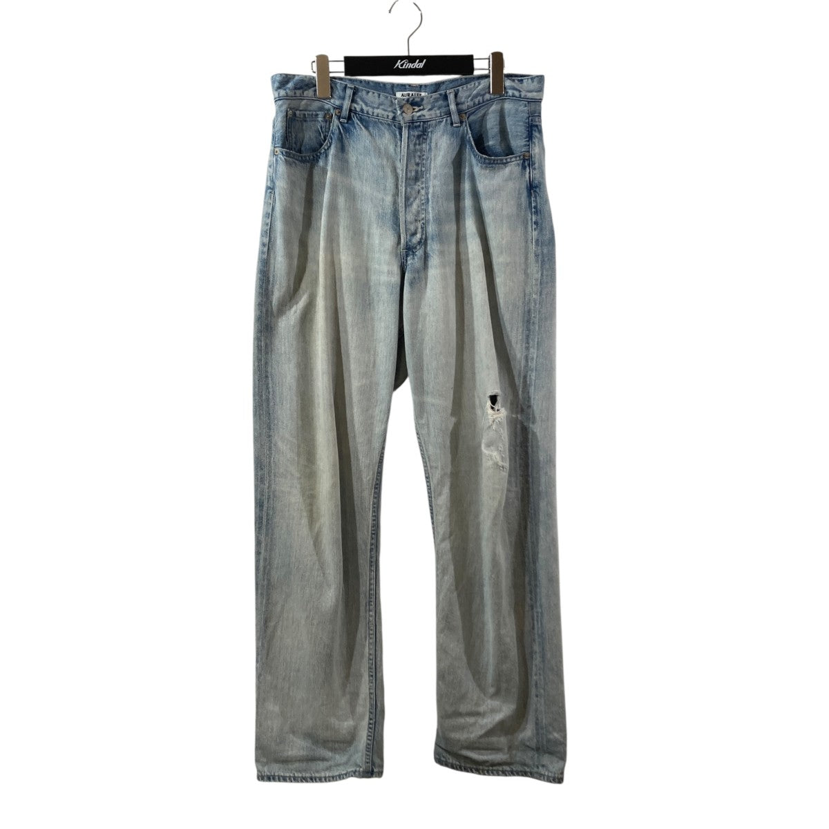 FADED SELVEDGE LIGHT DENIM WIDE PANTSワイドデニムパンツA26SP03DE