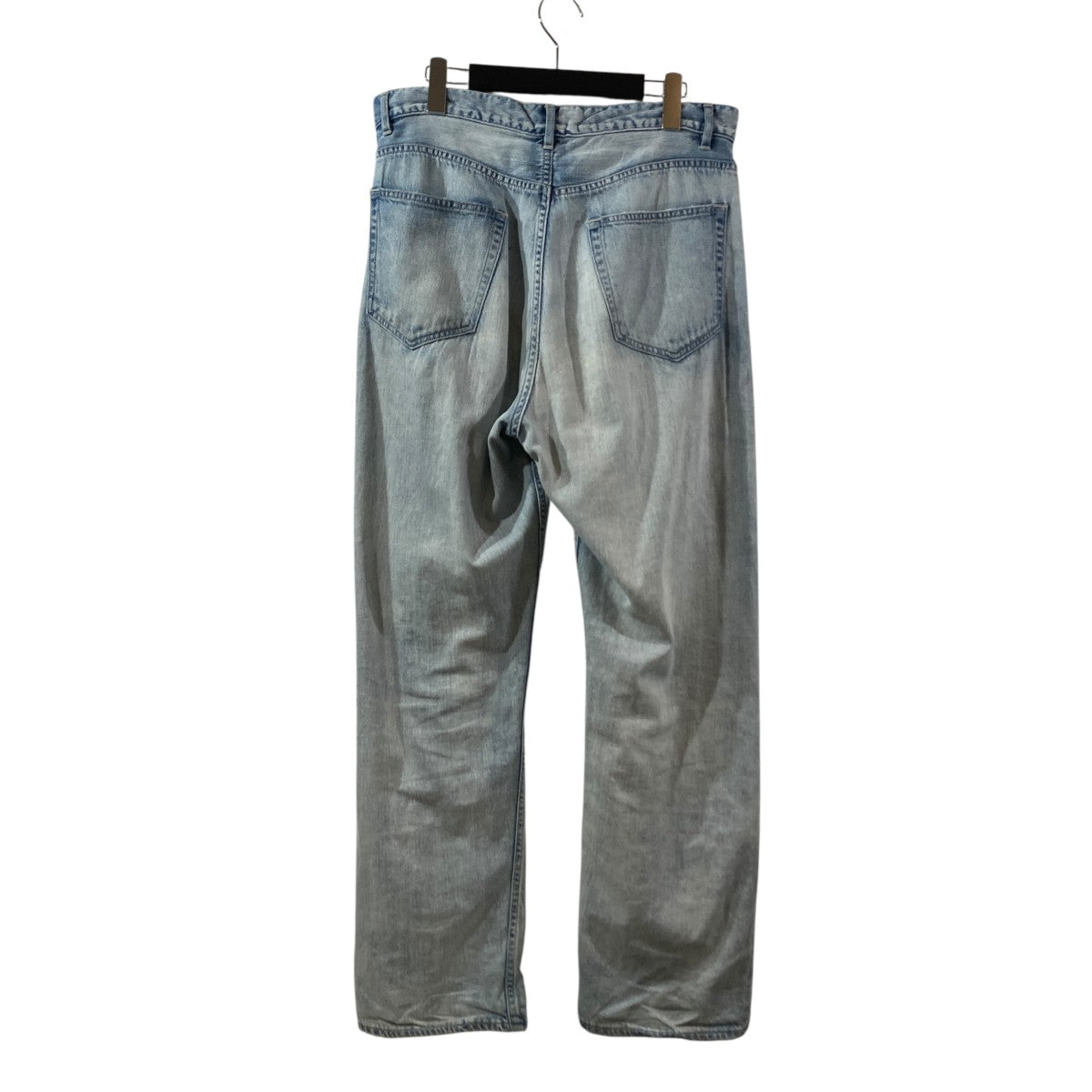 FADED SELVEDGE LIGHT DENIM WIDE PANTSワイドデニムパンツA26SP03DE