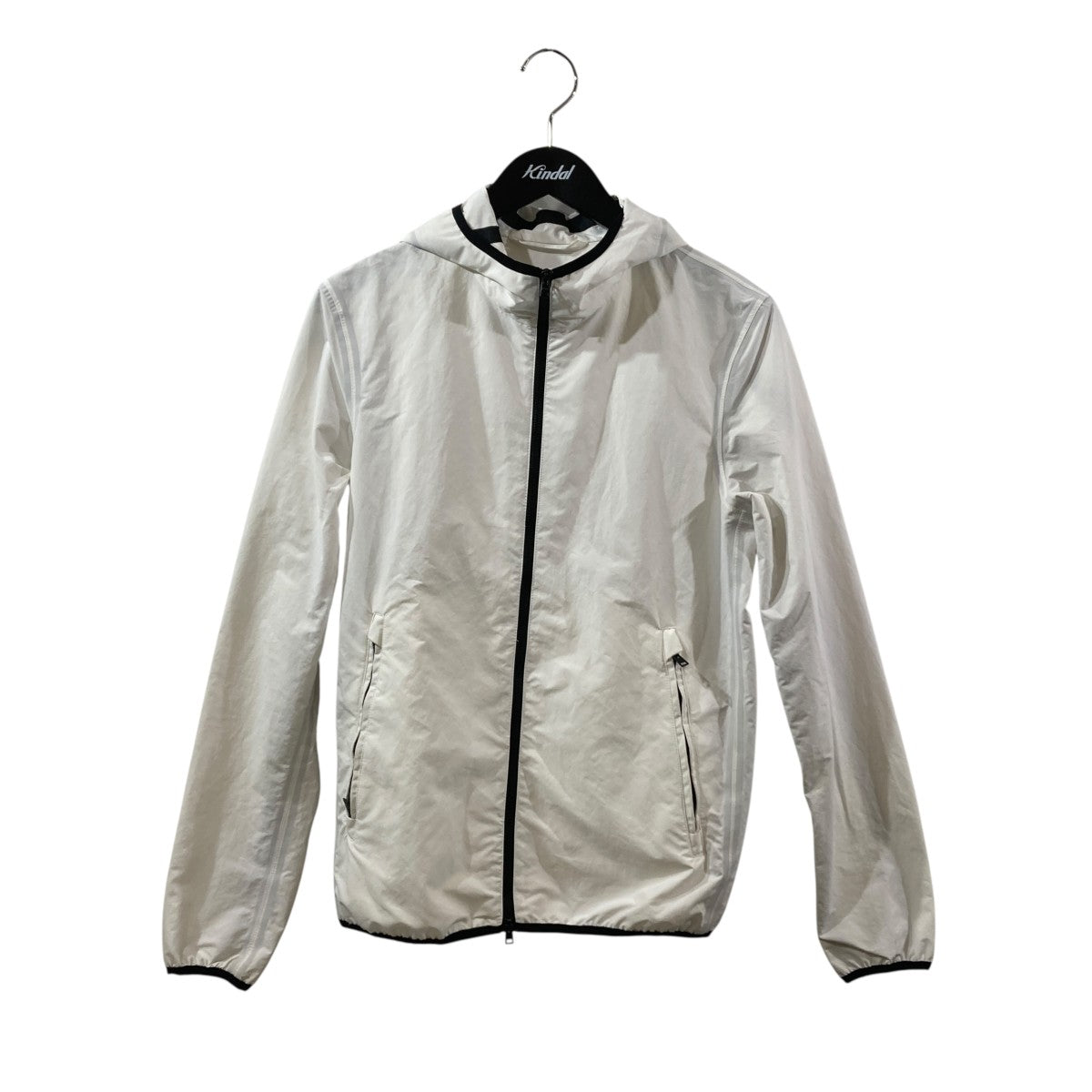 ソリッドダブルジップヨットパーカーナイロンパーカーGI0154U-19339-1100