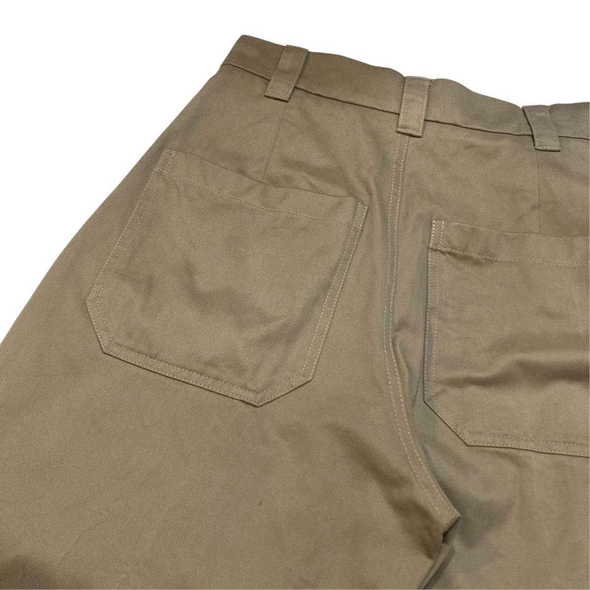 SORTE PEACHED COTTON TWILL PANTSワイドパンツSNM-351