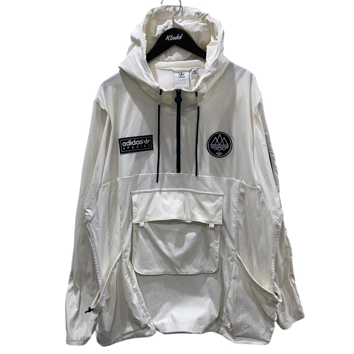 24SS ハーフジッププルオーバーフーデッドジャケット TODMORDEN SMOCK SPZL トッドモーデン スモック スペツィアル IM8929
