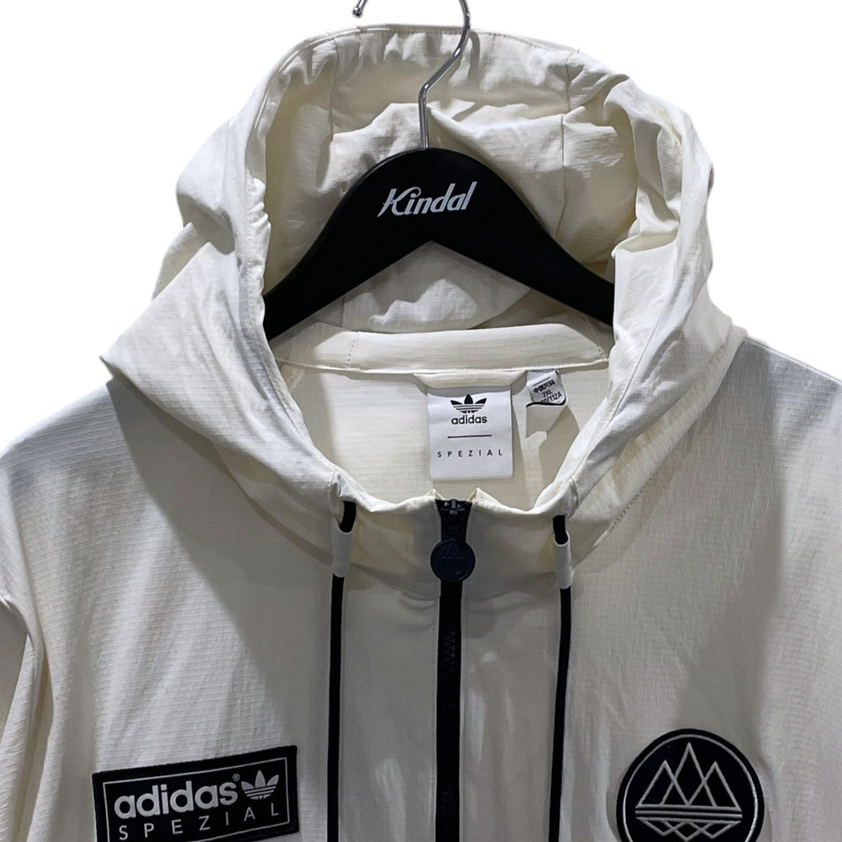 24SS ハーフジッププルオーバーフーデッドジャケット TODMORDEN SMOCK SPZL トッドモーデン スモック スペツィアル IM8929