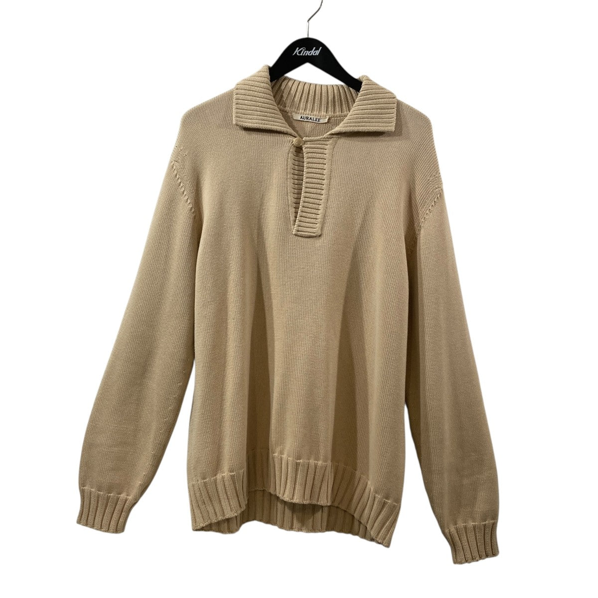 COTTON CORD PLATING KNIT SKIPPERスキッパーニットA22SP01CP