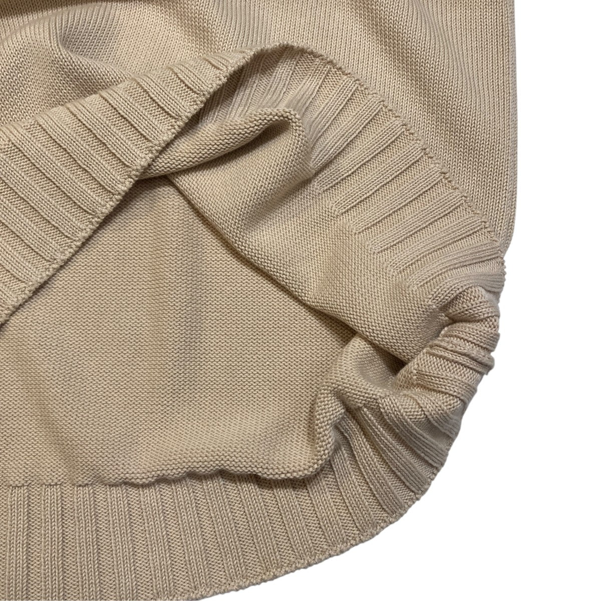 COTTON CORD PLATING KNIT SKIPPERスキッパーニットA22SP01CP