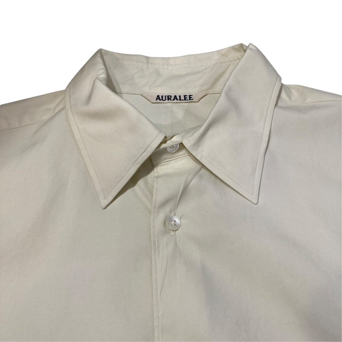 26SSWASHED FINX TWILL SHIRT長袖シャツA00S01TN