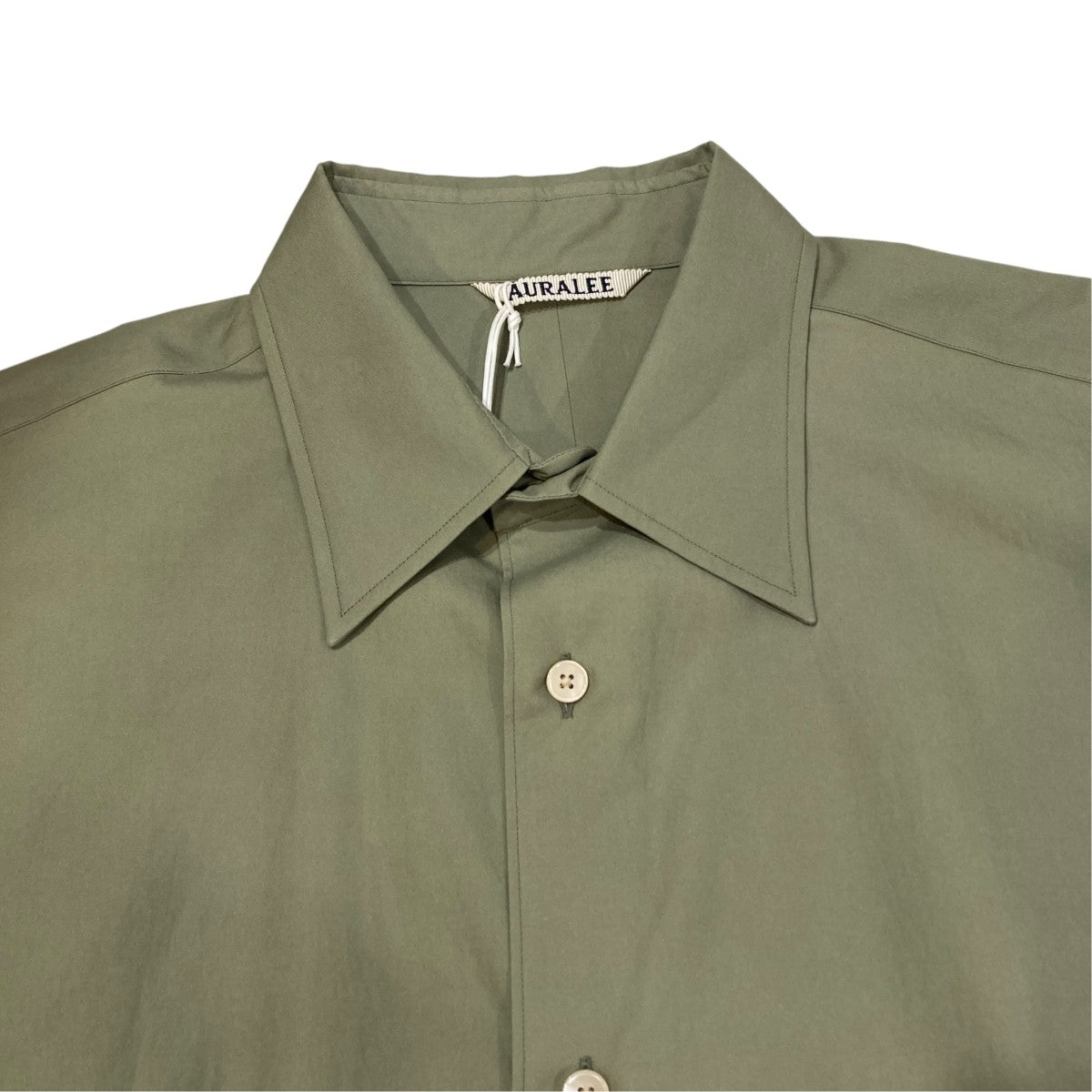 26SSWASHED FINX TWILL SHIRT長袖シャツA00S01TN