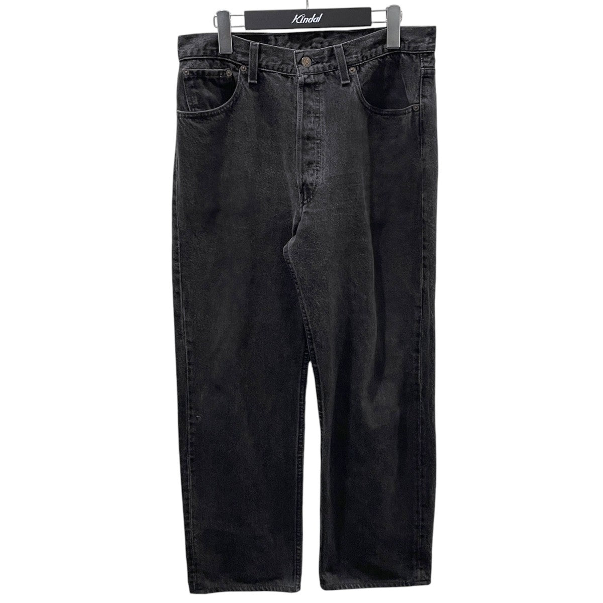 後染めブラックデニムパンツ 501 MADE IN USA ボタン裏544 501-0660