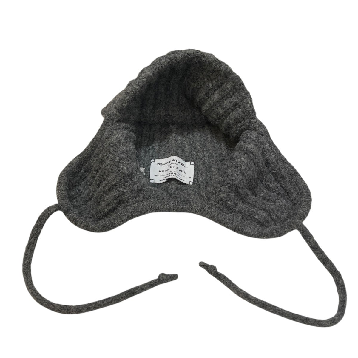 EARMUFF RIB HATニット帽