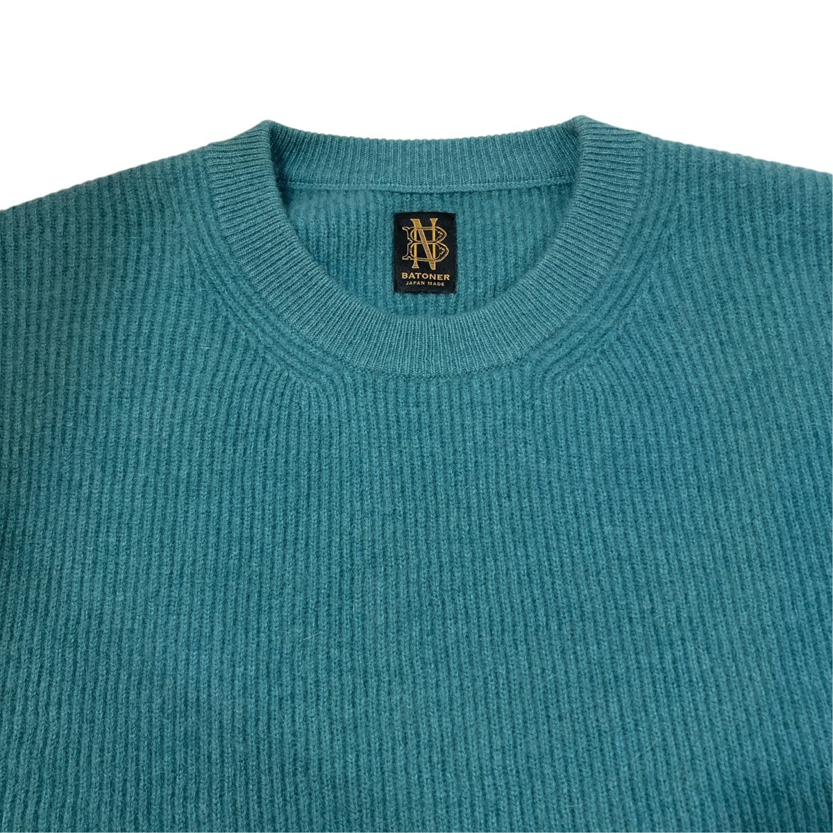 CASHMERE FOX CREW NECK薄手ニットBN-23FM-045