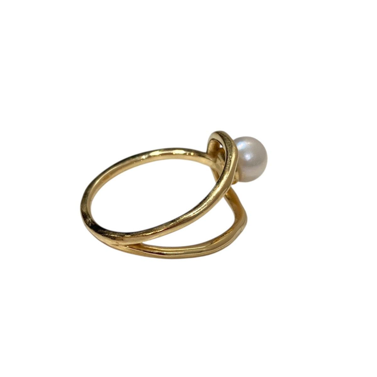 ete bijoux(エテ ビジュー) K18YG クラフト パール リングリング