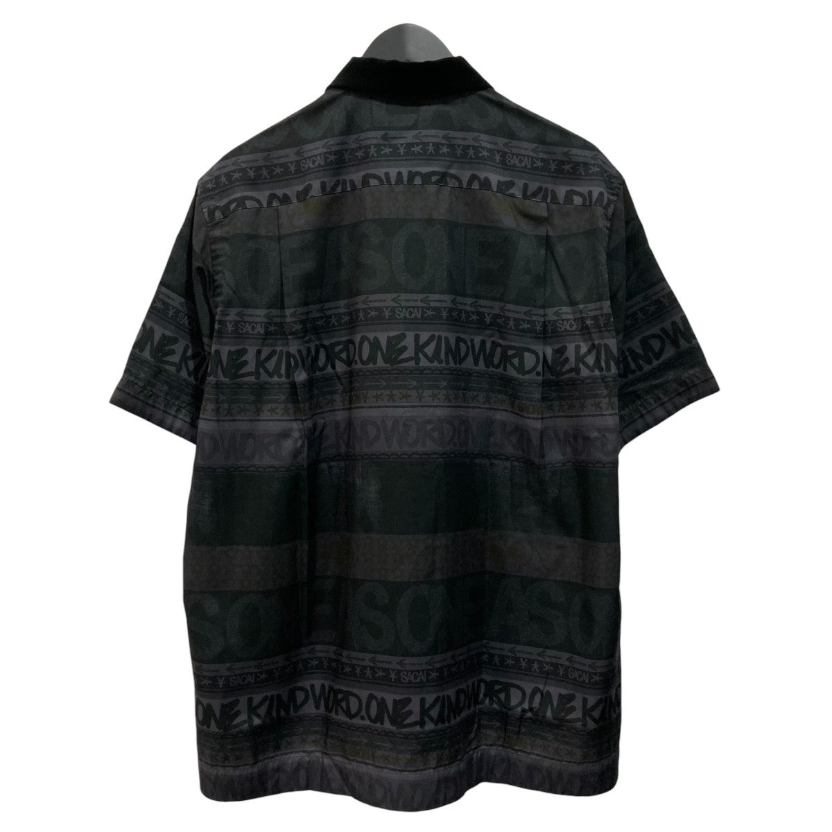 Eric Haze Stripe Print Shirt半袖シャツ23-03076M