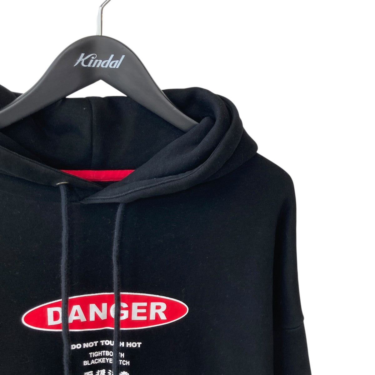 DANGER LABEL HOODIEパーカー