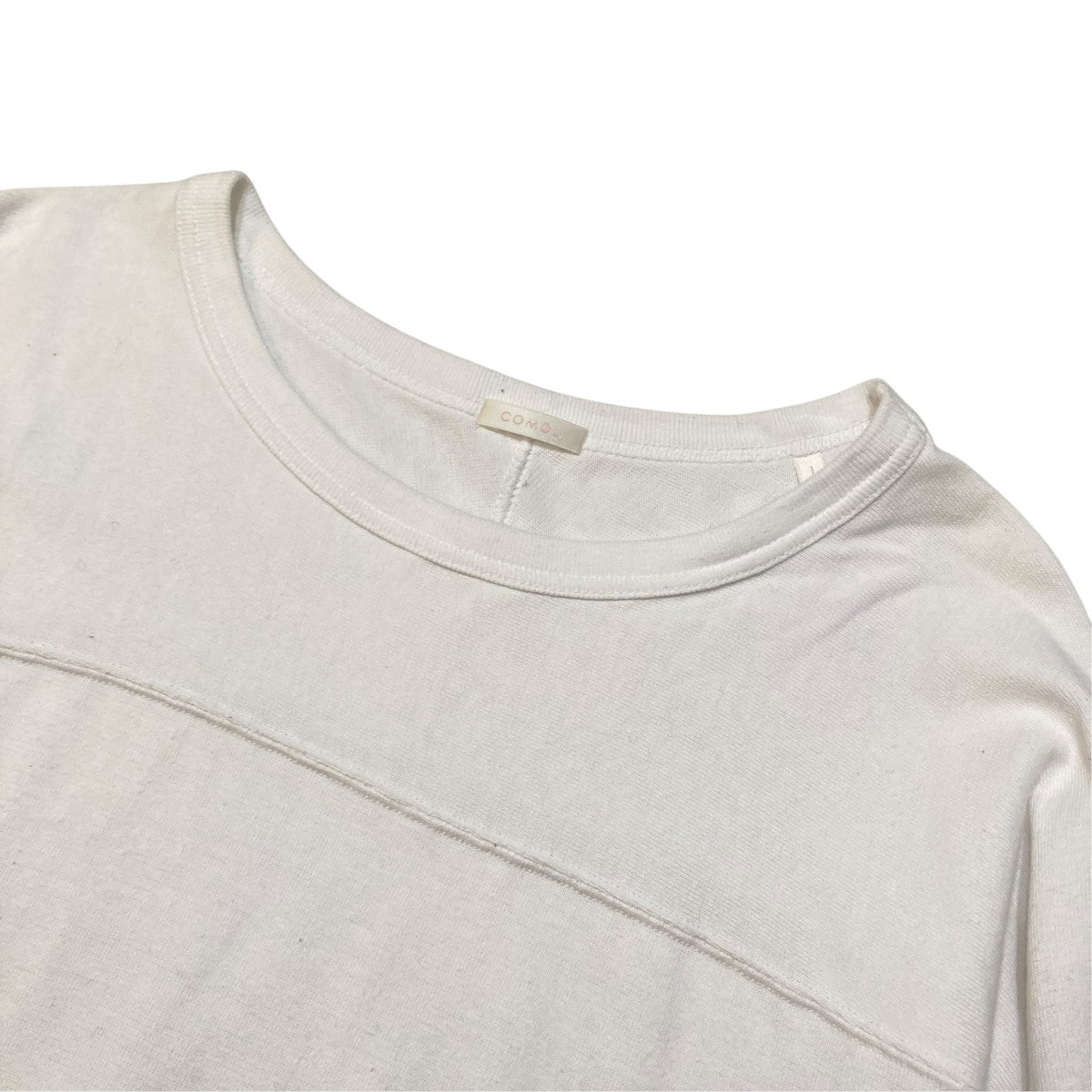 COMOLI(コモリ) フットボールTシャツロングスリーブTシャツV01-05005
