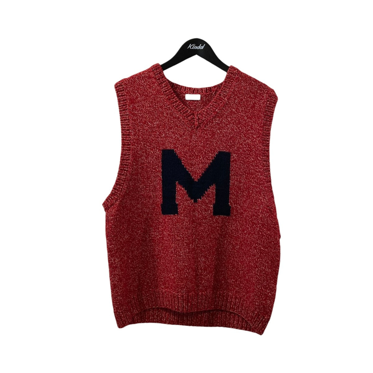 MusterWerk別注 Ex M HAND KNIT 浅V-VESTニットベストMTMU3303-0101B