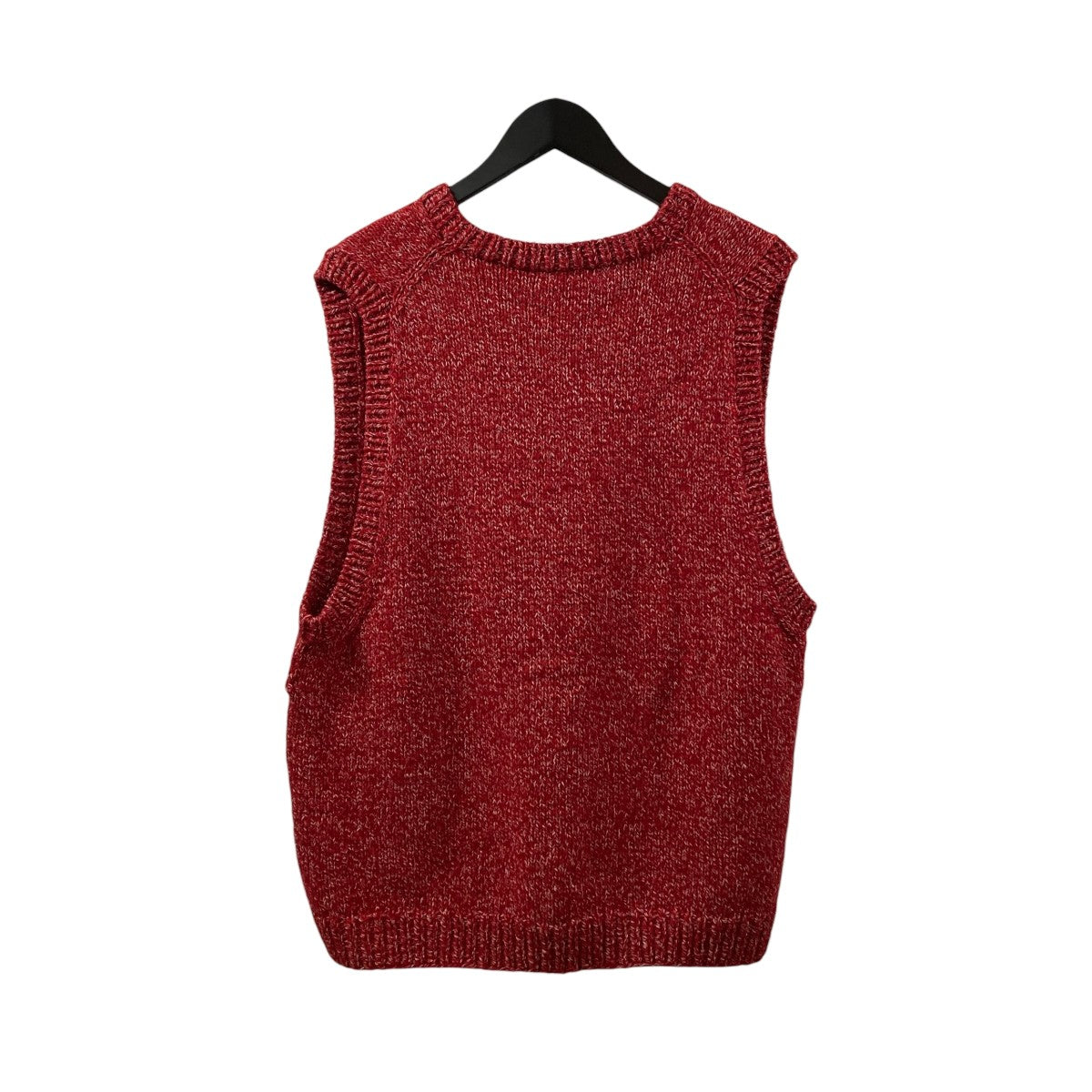 MusterWerk別注 Ex M HAND KNIT 浅V-VESTニットベストMTMU3303-0101B