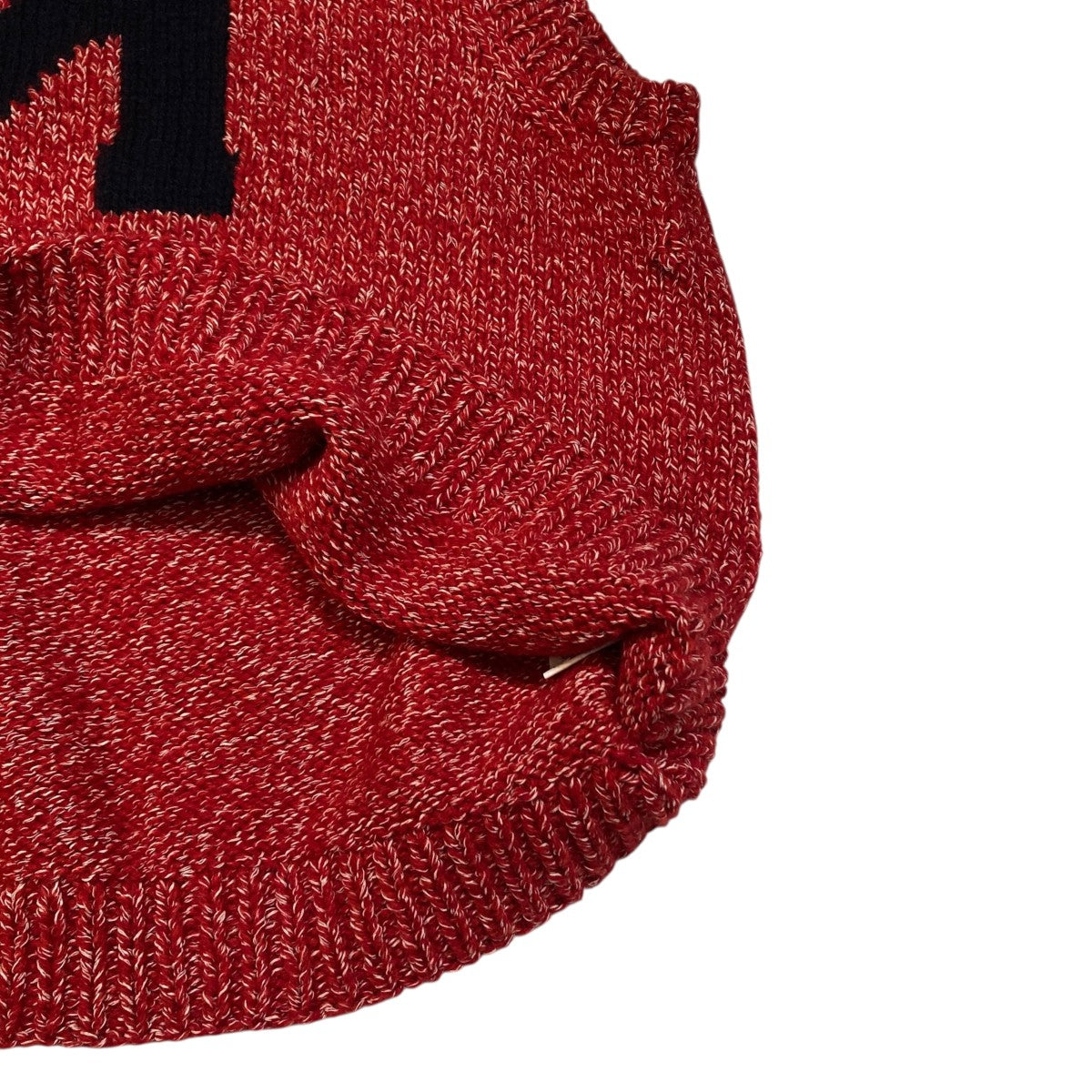 MusterWerk別注 Ex M HAND KNIT 浅V-VESTニットベストMTMU3303-0101B