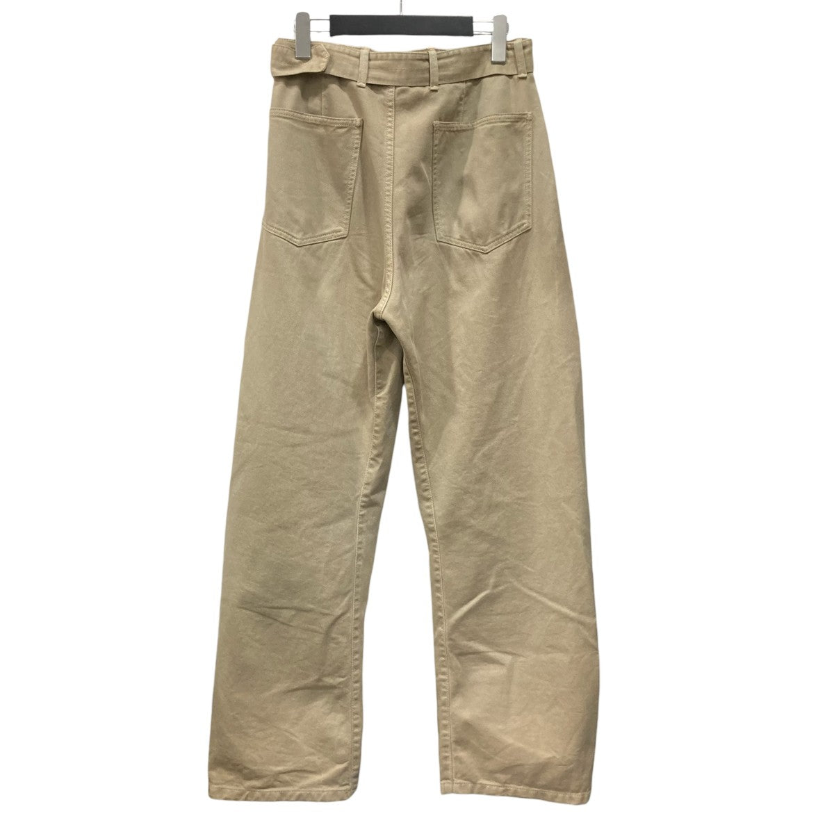 LEMAIRE ベルテッドパンツ 古着・中古-2枚目のアイテム画像