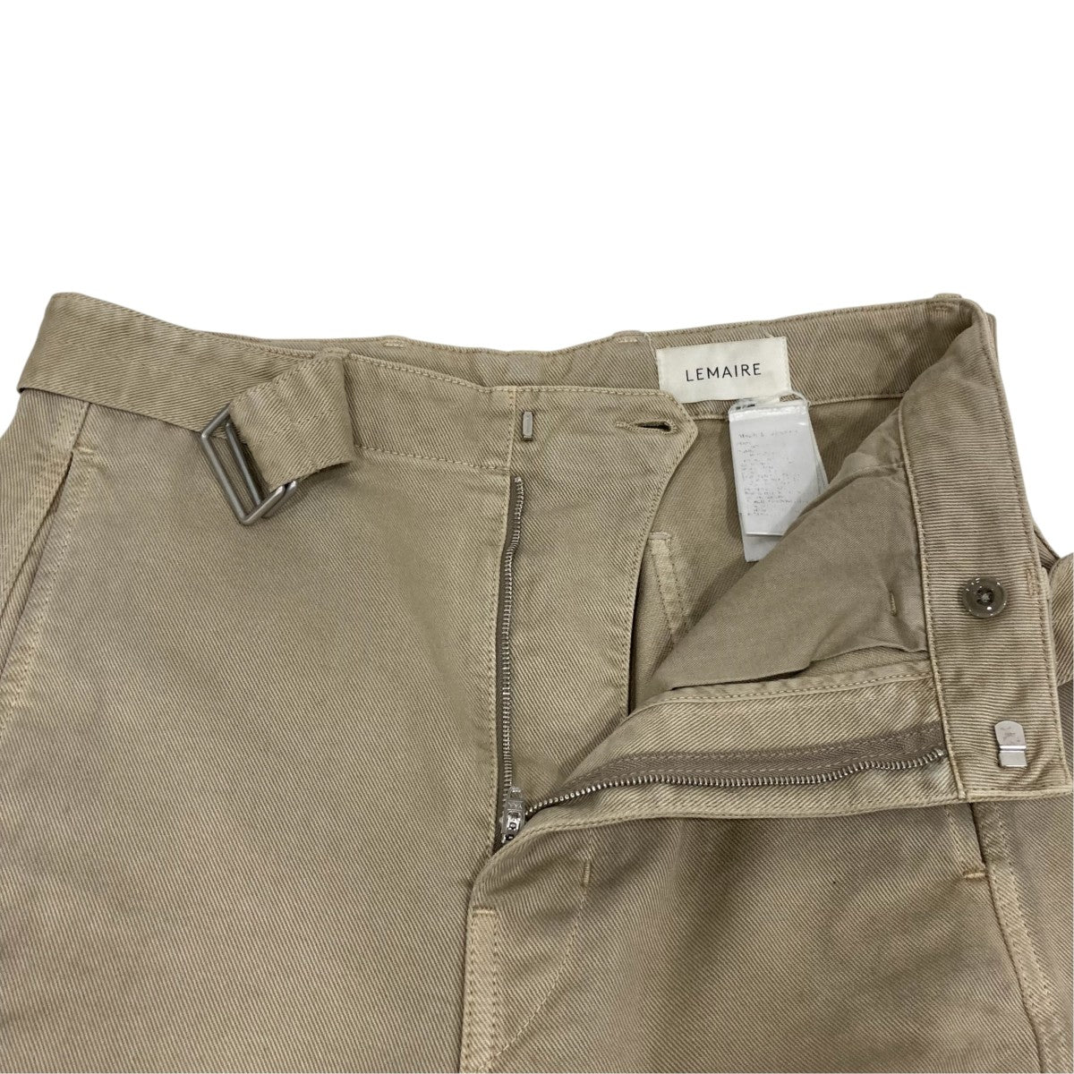 LEMAIRE ベルテッドパンツ 古着・中古-3枚目のアイテム画像