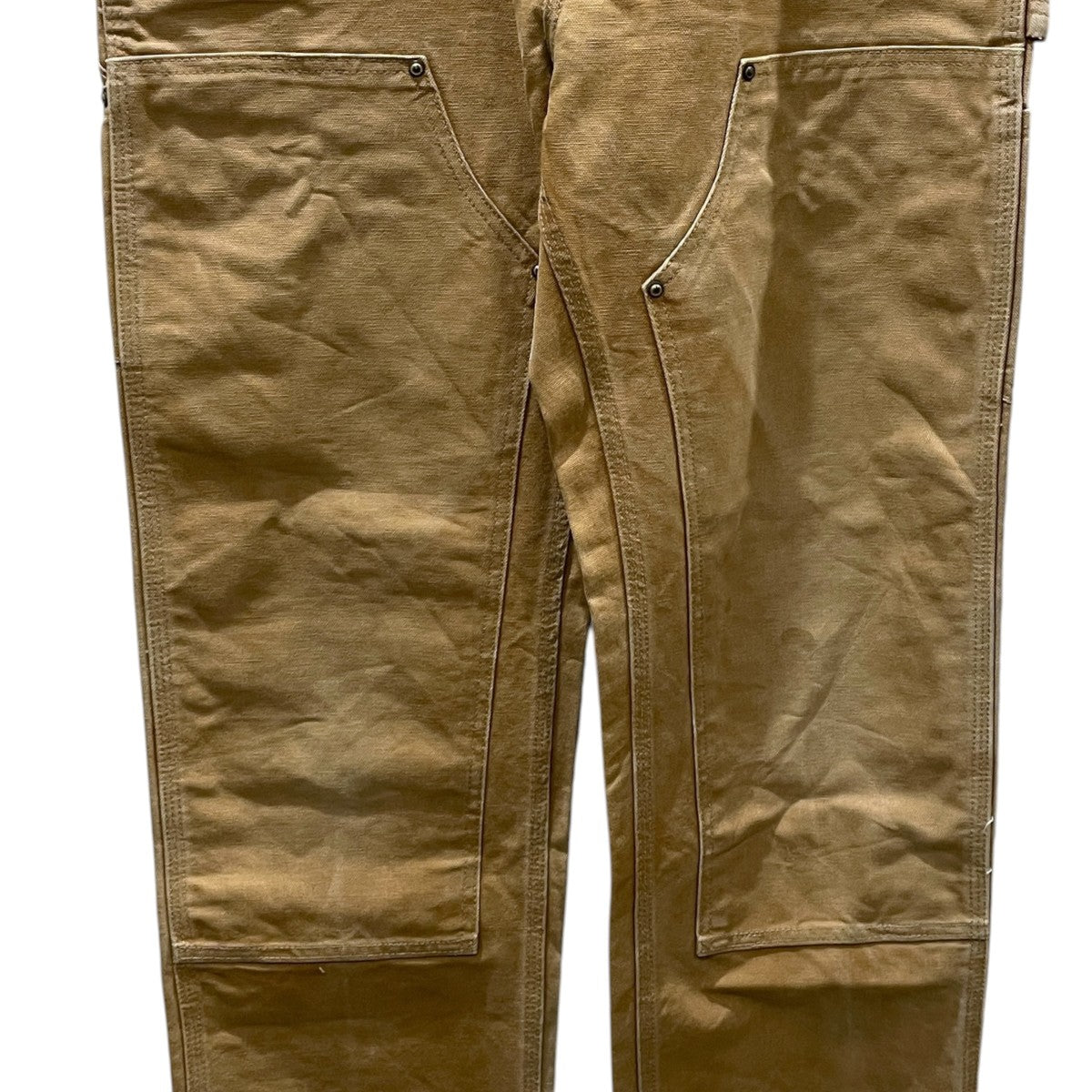 CarHartt ダブルニーペインターパンツ Firm Duck Double-Front Dungaree ファームダックダブルフロントダンガリー B01 古着・中古-4枚目のアイテム画像