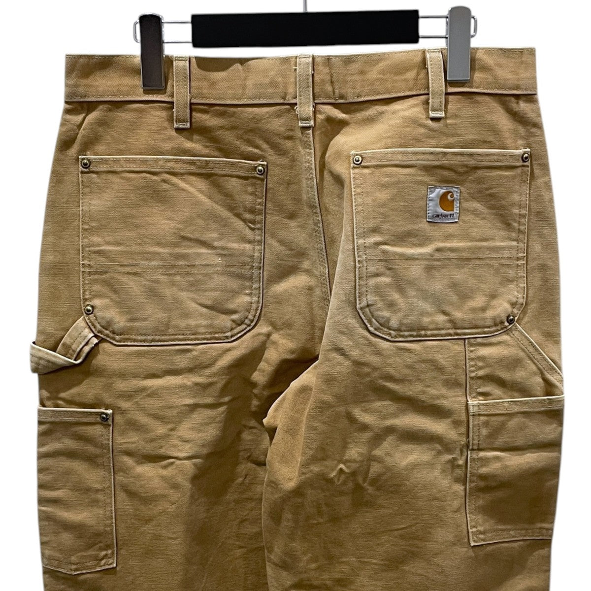 CarHartt ダブルニーペインターパンツ Firm Duck Double-Front Dungaree ファームダックダブルフロントダンガリー B01 古着・中古-5枚目のアイテム画像