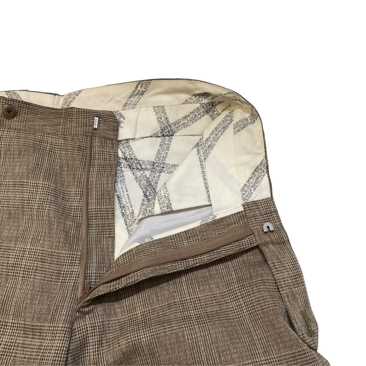 NEW FLAIR PANTSチェックチェックパンツ241215