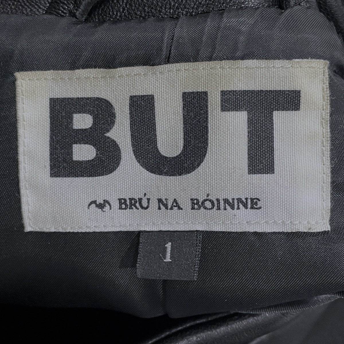 BRU NA BOINNE チャイナレザージャケット BIANCA ビアンカ BUT0004-2 古着・中古-8枚目のアイテム画像