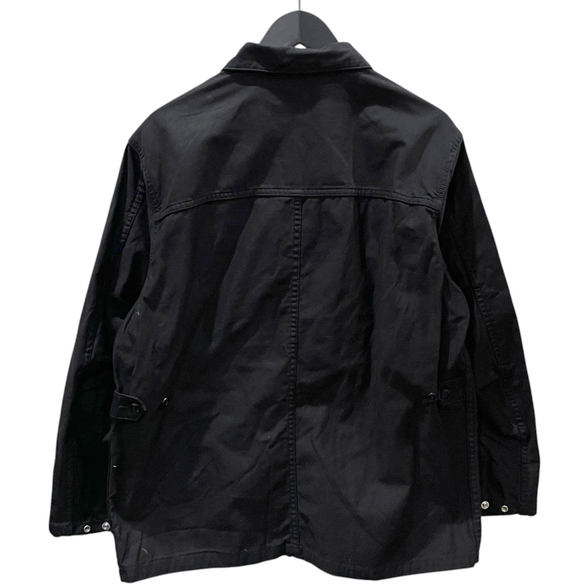 25AW バックサテンカバーオール BACK SATIN COVERALL N2530-1P081A